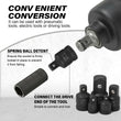 8 Piece Impact Socket Adapter Set 3/4" 1/4" 3/8" 1/2"