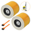 2x Replacement Filter For Karcher Wet and Dry