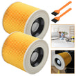 2x Replacement Filter For Karcher Wet and Dry
