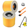 2x Replacement Filter For Karcher Wet and Dry