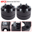 Wheel Spacers 50mm For Ford Ranger 6x139.7 Alloy Hub Centric Extension