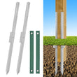 2 Pack Fence Post Repair Stakes - Repair Kit for Damaged Fences