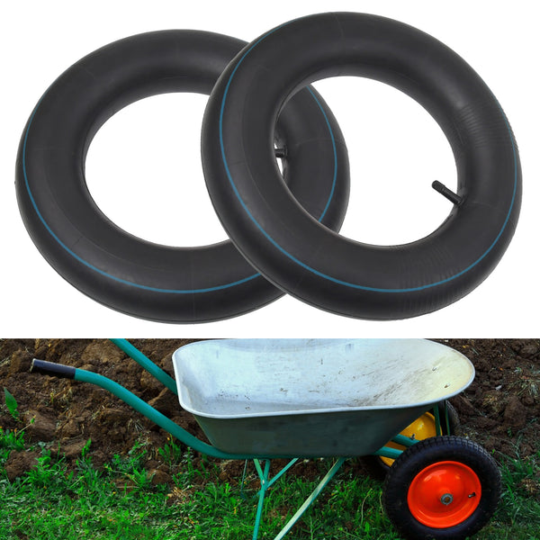 2X Inner Tube 3.50-8 Straight Valve TR13 Wheel Barrow