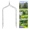 Garden Arch Heavy Duty Strong Metal Decorative