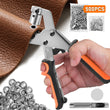 EYELET PLIERS HOLE PUNCH COMPLETE TOOL KIT SET