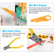 RJ45/RJ11 Network Tool Cat5e/6 Ethernet Crimper Pass