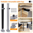 Campervan Folding Table Leg Adjustable Height 540-930mm Table Leg