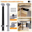 Campervan Folding Table Leg Adjustable Height 540-930mm Table Leg