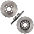 2x Vented Brake Discs and Pads fits VAUXHALL CORSA