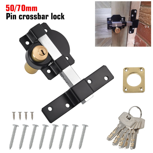 Gate Lock Double Long Throw Gate Lock 5 Keys