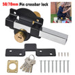 Gate Lock Double Long Throw Gate Lock 5 Keys