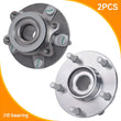 FOR NISSAN QASHQAI J10 FRONT WHEEL HUB & BEARING KIT PAIR X2