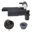 For Nissan Qashqai J10/J11 Front & Rear Dual Twin Outlet Washer Pump