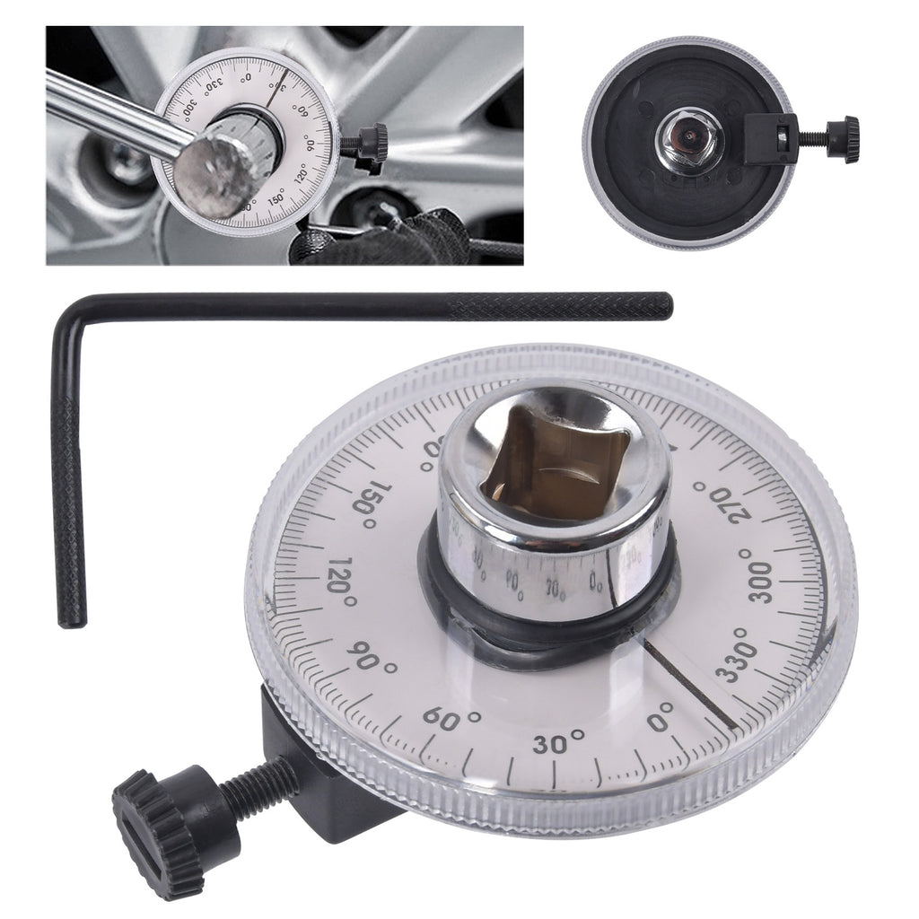Torque Angle Gauge Easy Read Face For Socket Ratchets 1/2