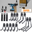 15X Storage Hooks Utility Double Wall Mount Garage