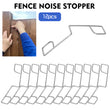 Fence Panel Grips Clips Stop Rattling 12 Pcs for 3 Fences