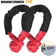 2X Soft Shackle Sleeve Fiber Synthetic Winch Recovery Rope