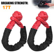 2X Soft Shackle Sleeve Fiber Synthetic Winch Recovery Rope