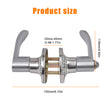 Home Entry Lever Three-Handle Door Lock Set