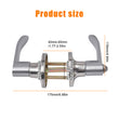 Home Entry Lever Three-Handle Door Lock Set