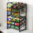 6-Tier Stackable Can Rack Organizer for Pantry