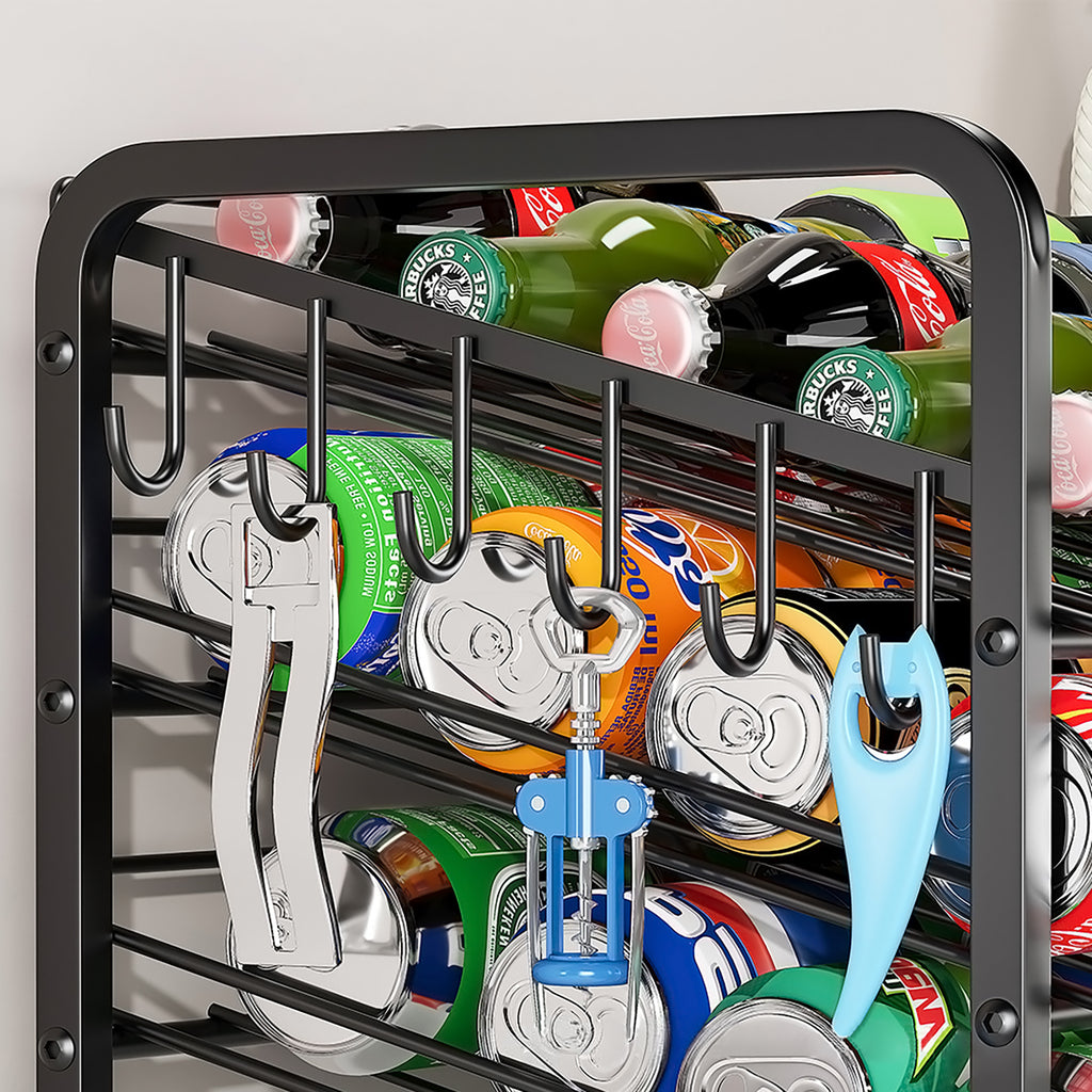 3-Tier Stackable Can Rack Organizer for Pantry – majexic.co.uk