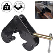 2 Ton Beam Lifting Clamp Adjustable Girder Heavy Duty