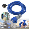 HEAVY DUTY CARAVAN MOTORHOME 13A PLUG TO 16A SOCKET