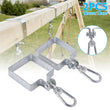 SWING HOOKS HANGERS (PAIR) for 120mm diameter timber