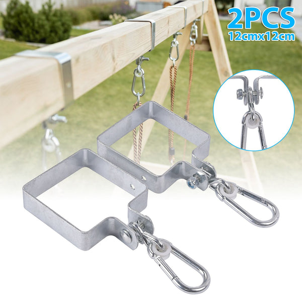 SWING HOOKS HANGERS (PAIR) for 120mm diameter timber