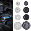 4PCS 55-100mm Universal Burner Crown Flame Cap
