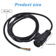 Caravan PreWired 13 Pin Plug 3 Mtr 13 Core Cable 12V