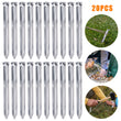 Metal Tent Peg 22cm Long V’ shaped galvanised pegs x 20 Per Pack