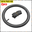 Bicycle Bike Cycle 14'' Inner Tube 2.125 - 14 Straight Valve