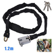 Bike Lock Chain Lock Heavy Duty 1.2m Security Padlock