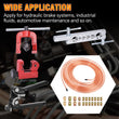 25ft 3/16'' Copper Coated Brake Line Kit w/ Single Flaring