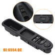 For Peugeot 207 Right Driver Side Door Window Power Control Switch 6554QC Black