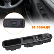 For Peugeot 207 Right Driver Side Door Window Power Control Switch 6554QC Black