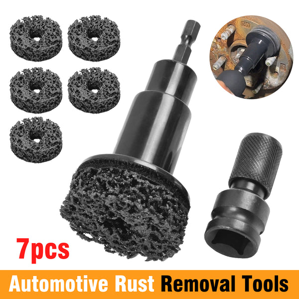 7PCS Automotive Rust Removal Tools