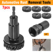 7PCS Automotive Rust Removal Tools