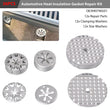 36Pcs Heat Protection Plate Heat Shield
