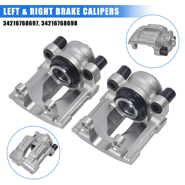 LEFT & RIGHT BRAKE CALIPERS REAR FOR BMW 1 3 SERIES