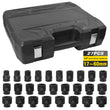 27PC 3/4" Drive 6PT Long Reach Impact Sockets