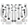 Front Suspension Track Control Arm Kit Set 16mm Ball Joints