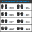 18PC Turbo Boost Leak Tester Kit Boost Leak Test Set