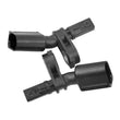 2x Front ABS Wheel Speed Sensor For VW Audi