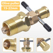 Plumbers Olive Puller Removal Gas Pipe Tool 15-22mm