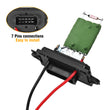 HEATER BLOWER MOTOR FAN RESISTOR & WIRING LOOM