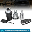 DOOR IGNITION BARREL 2 KEYS FOR FORD