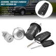 DOOR IGNITION BARREL 2 KEYS FOR FORD